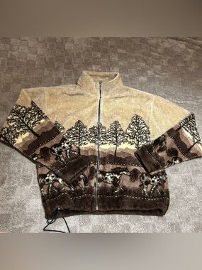 Vintage Fleece Outback Western Jacket